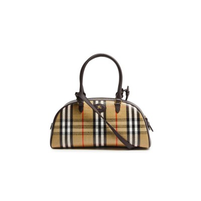 BURBERRY HIGHLANDS BOWLING BAG (33.5*17*12.5cm)